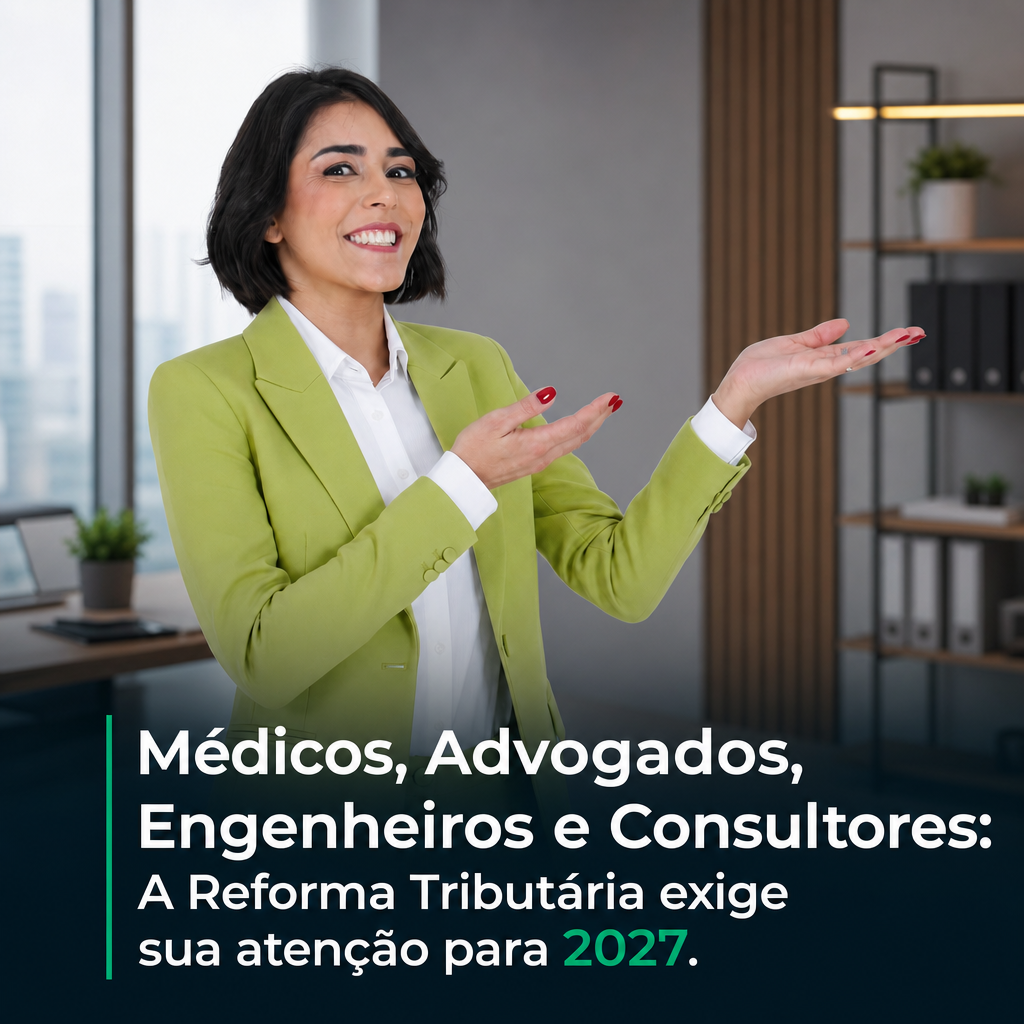 Profissionais Liberais e Autônomos: A Reforma Tributária Exige Inscrição Nacional a Partir de 2027 — Você Está Preparado?